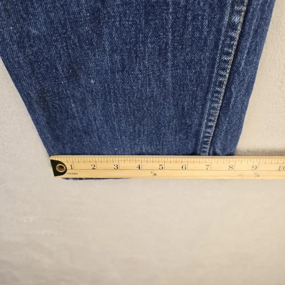 Vintage 80s Levis 557 Jeans Mens 30x36 (Fits 29x29) Blue Cowboy Western USA Made